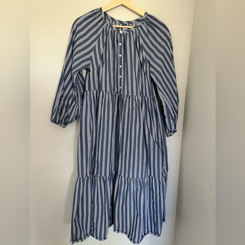 Old Navy Button Down Midi Dress